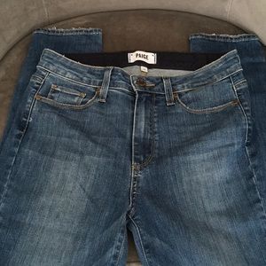 PAIGE Denim “Hoxton Ankle” Jeans Size 28.